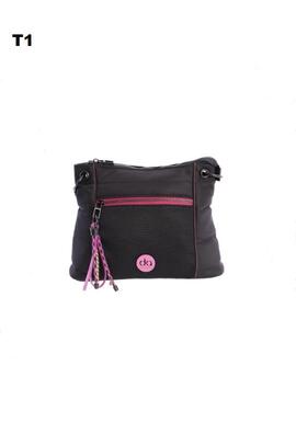 Bandolera DON ALGODON nylon cremallera