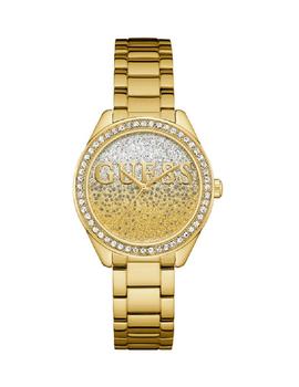Reloj GUESS Ladies Glitters dorado