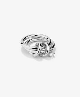 Anillo RADIANT Zendaya Loop acero doble