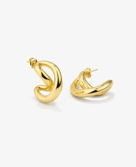 Pendiente RADIANT Blake Twist dorado