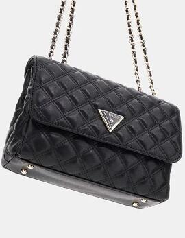 Bandolera GUESS Giully pespunteada
