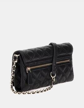 Mini bandolera GUESS Giully pespunteada
