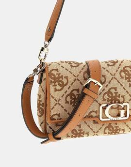 Bolso GUESS  hombro Circe con logotipo 4G