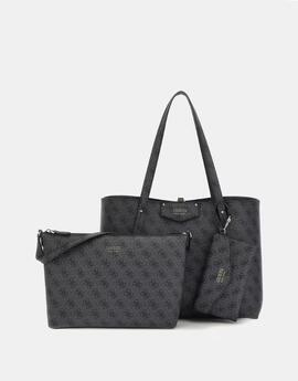 Bolso GUESS shopper eco Brenton logotipo 4G