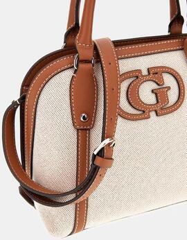 Bolso GUESS mano Sebina con colgante con logotipo