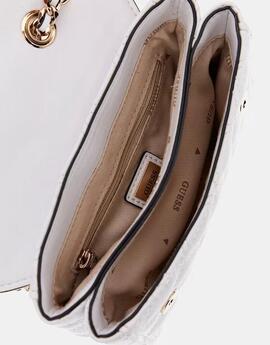 Mini bandolera GUESS Giully pespunteada