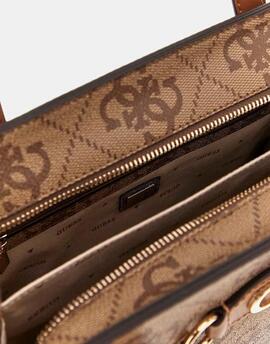 Bolso GUESS mano Izzy con logotipo 4G