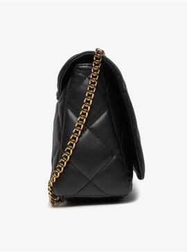 Bandolera VALENTINO negra acolchada con solapa