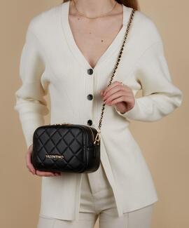 Bolso VALENTINO negro acolchado cuadrado
