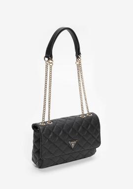 Mini bolso GUESS hombro negro