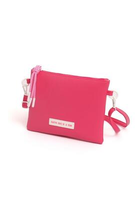 Cartera AGATHA mano color liso tira cruzar