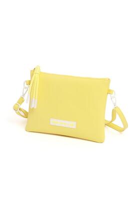 Cartera AGATHA mano color liso tira cruzar