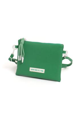 Cartera AGATHA mano color liso tira cruzar