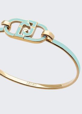 Brazalete LIUJO con logotipo verde agua