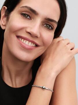 Pulsera PANDORA Cadena Trenzada con Cierre de Bola