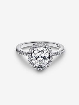 Anillo PANDORA Halo Ovalado Brillante