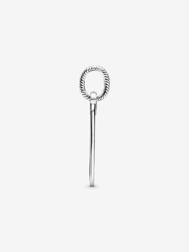 Colgante PANDORA Etiqueta Rectangular Para Grabar