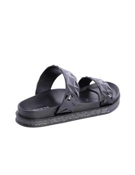 Chanclas FORTIME tiras geométricas relieve
