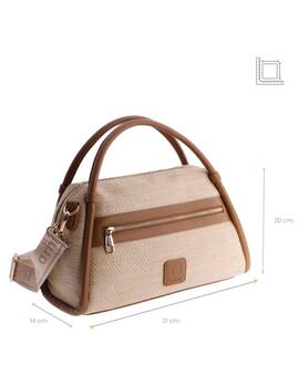 Bolso AMICHI Ema mano de material de rafia