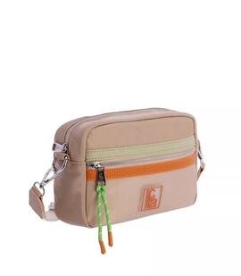 Bandolera CORONEL TAPIOCCA cuadrada beig