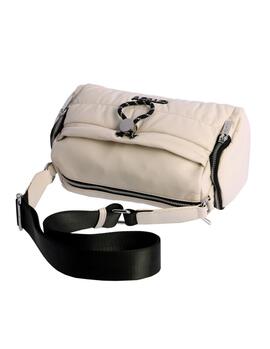 Bandolera AMICHI Siena piel lisa multibolsillos