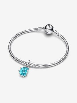 Charm PANDORA colgar caracola cristal de murano