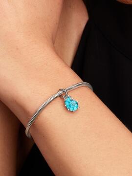 Charm PANDORA colgar caracola cristal de murano