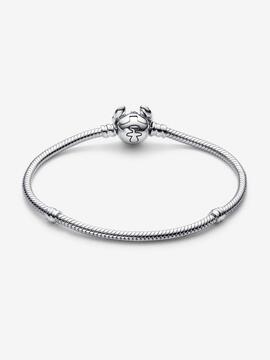 Pulsera PANDORA plata moments cierre stich