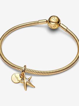 Charm PANDORA colgar doble estrella de mar