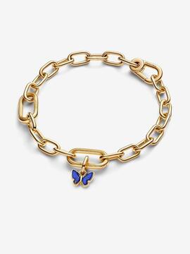 Charm PANDORA colgar mariposa esmalte marino