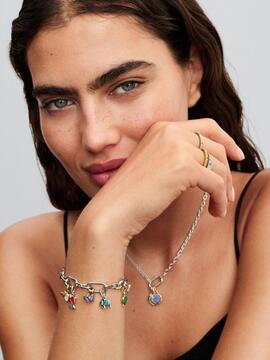 Charm PANDORA colgar mariposa esmalte marino