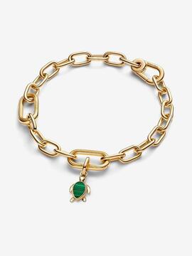 Charm PANDORA colgar mini tortuga verde