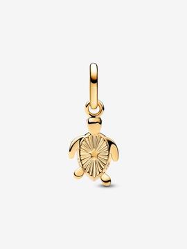 Charm PANDORA colgar mini tortuga verde