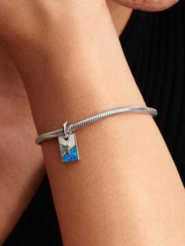 Charm PANDORA colgar plata esmalte viaje