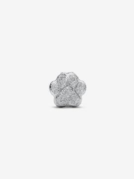 Charm PANDORA plata mini huella Textura