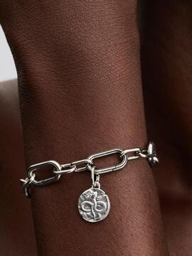 Charm PANDORA plata medallon serpiente