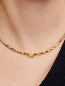 Charm PANDORA Shine mini trebol textura