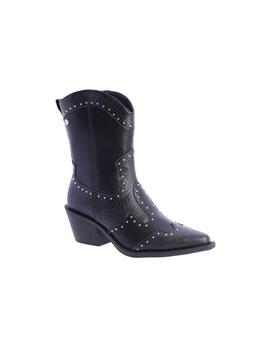 Botin AMICHI Justa negro campero tachuelas