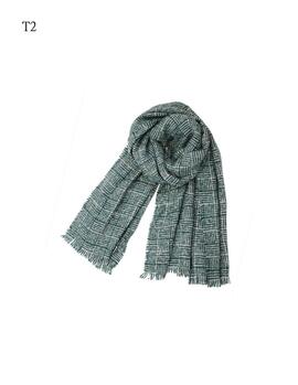 Bufanda DON ALGODON lana rayas