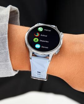 Reloj MAREA Smart Correa Silicona Celeste y Correa de Acero