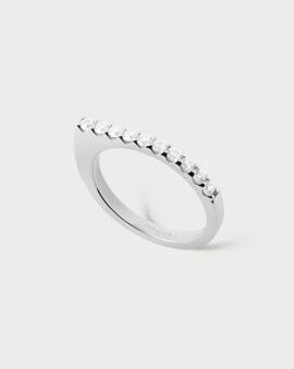 Anillo P D PAOLA plata Gloss