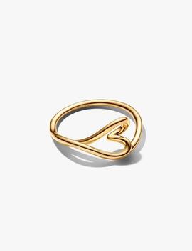 Anillo PANDORA Corazón Pequeño Forma Orgánica