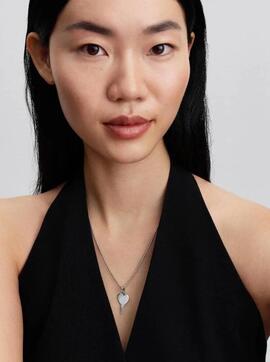 Colgante PANDORA Etiqueta Grabable Llave Corazón