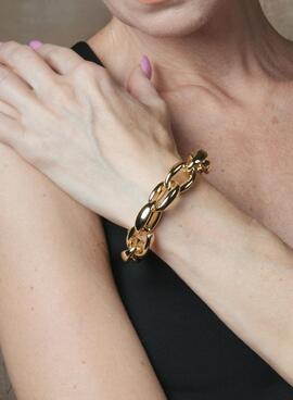 Pulsera LUXENTER Gruesa Eslavon Irregular