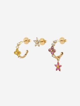 Conjunto GUESS Pendientes Secret Graden