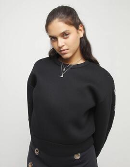 Colgante UNO DE 50 plata doble cuelgan corazones