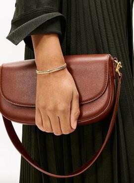 Tommy pulsera tipo brazalete dorada peq