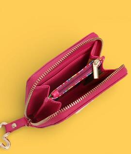 Monedero AGATHA charol grabados logo