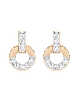 Pendientes SWAROVSKI Circle Rose Gold