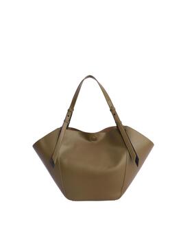 Shopper DON ALGODON bicolor logo delante